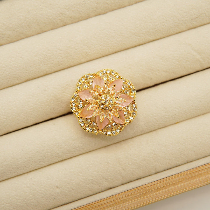 Zirconia Flower Ring - tlmjewels