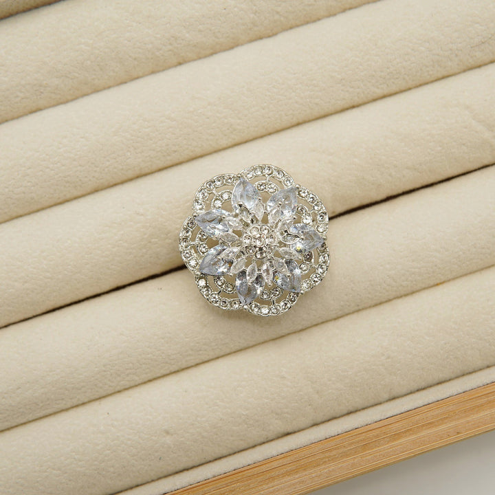 Zirconia Flower Ring - tlmjewels