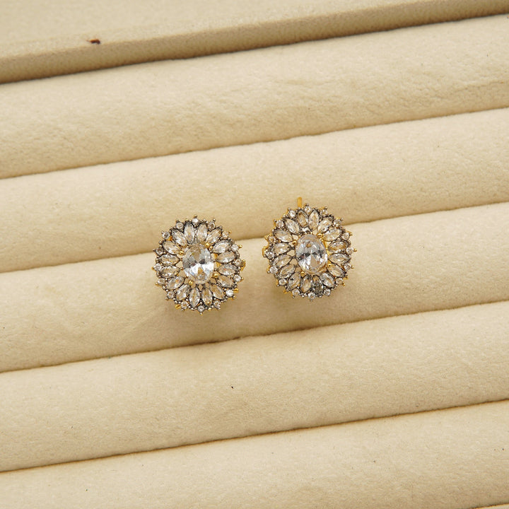 Zirconia Mini Office Wear Studs - tlmjewels