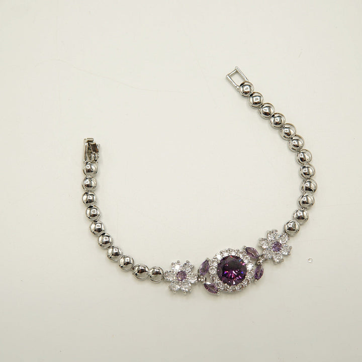 Zirconia Silver Bracelets - tlmjewels