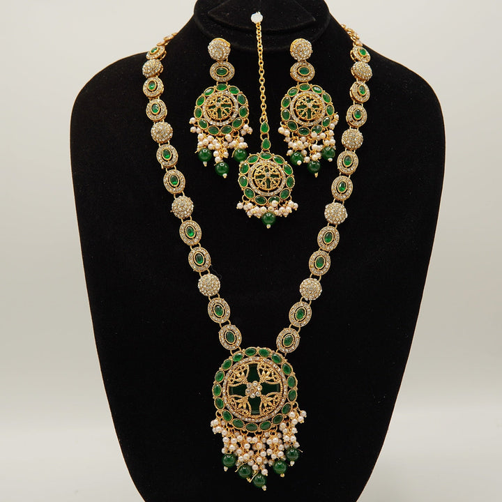 Zircons Gems Royal Mala set - tlmjewels