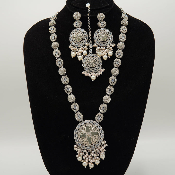 Zircons Gems Royal Mala set - tlmjewels