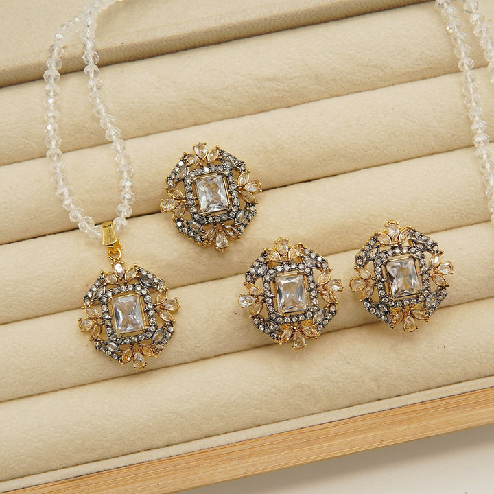 Zircons Jarao Gems Combo Set - tlmjewels