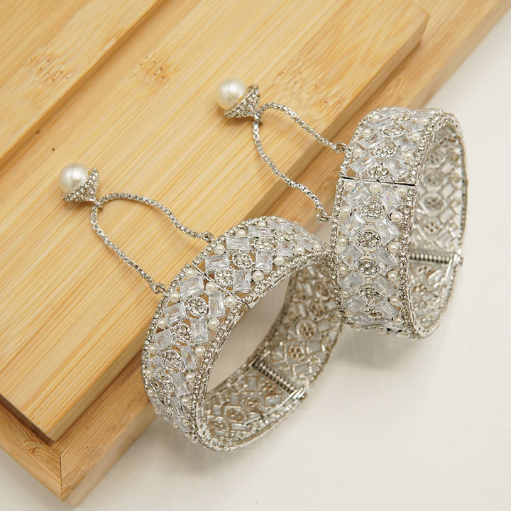 Zircons Statement Kara Pair - tlmjewels