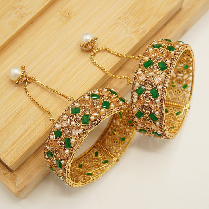 Zircons Statement Kara Pair - tlmjewels