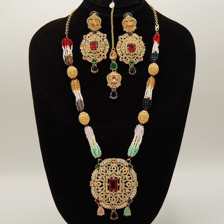 Zircons Tappers Precious Mala Set - tlmjewels