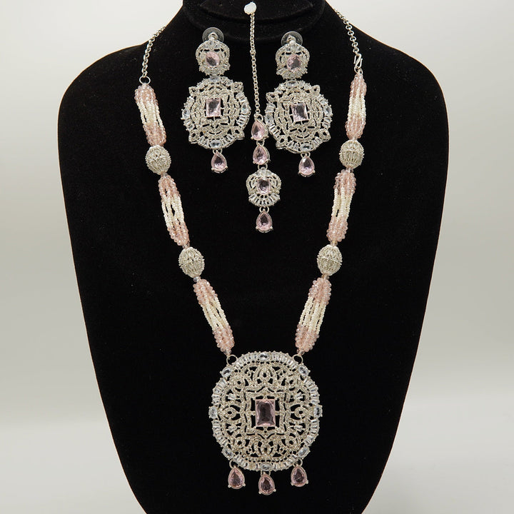 Zircons Tappers Precious Mala Set - tlmjewels
