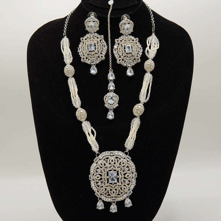 Zircons Tappers Precious Mala Set - tlmjewels