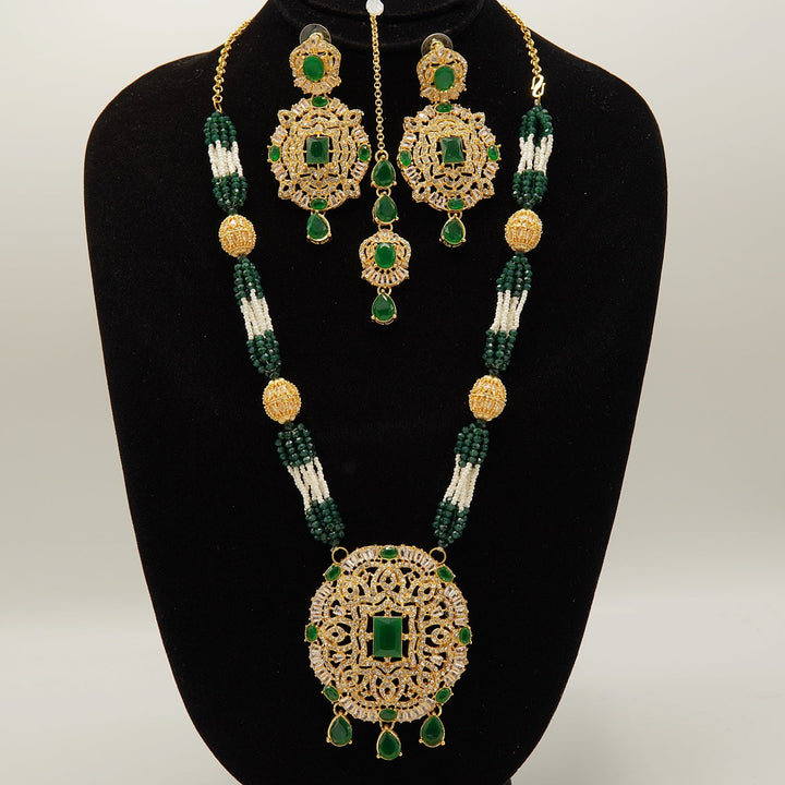 Zircons Tappers Precious Mala Set - tlmjewels