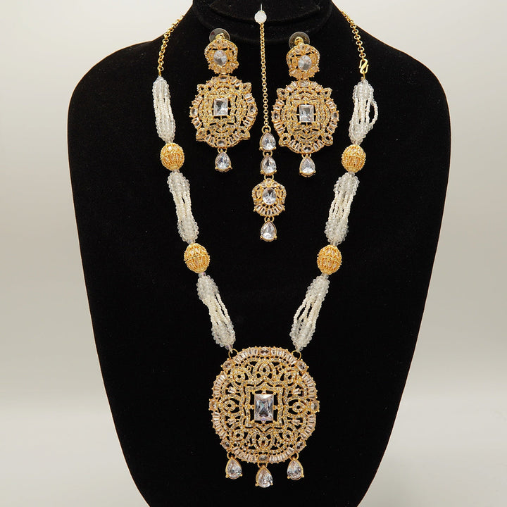Zircons Tappers Precious Mala Set - tlmjewels